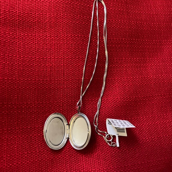 Blue Resin Cameo Lady Necklace (Locket) - Picture 5 of 8